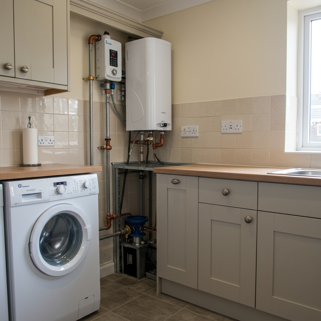 Professional ECO4 installation in UK home — ECO4 Scheme Extension Beyond March 2026: Why Air Source Heat Pumps Signal Long-Term Government …