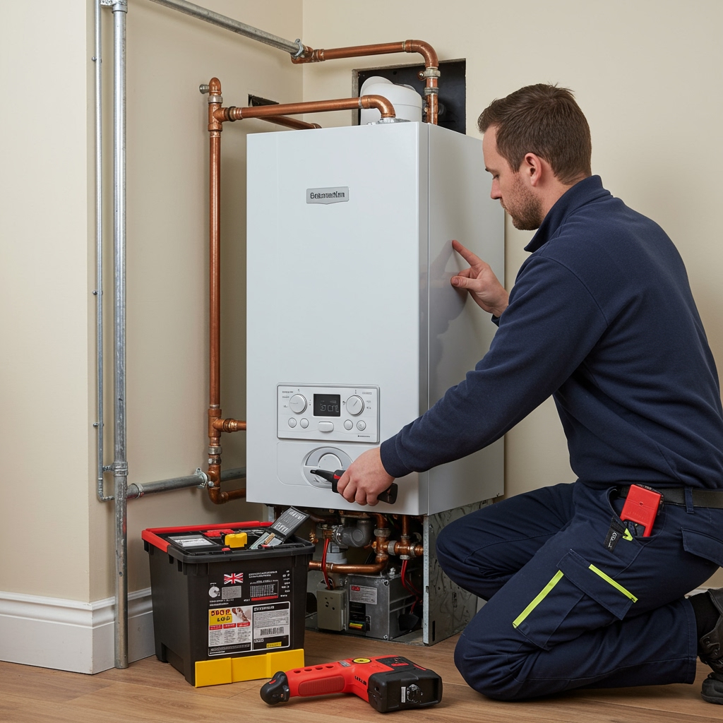 Professional energy assessor conducting ECO4 eligibility check — Universal Credit Free Boiler Eligibility: Complete Guide to ECO4 Qualifica…