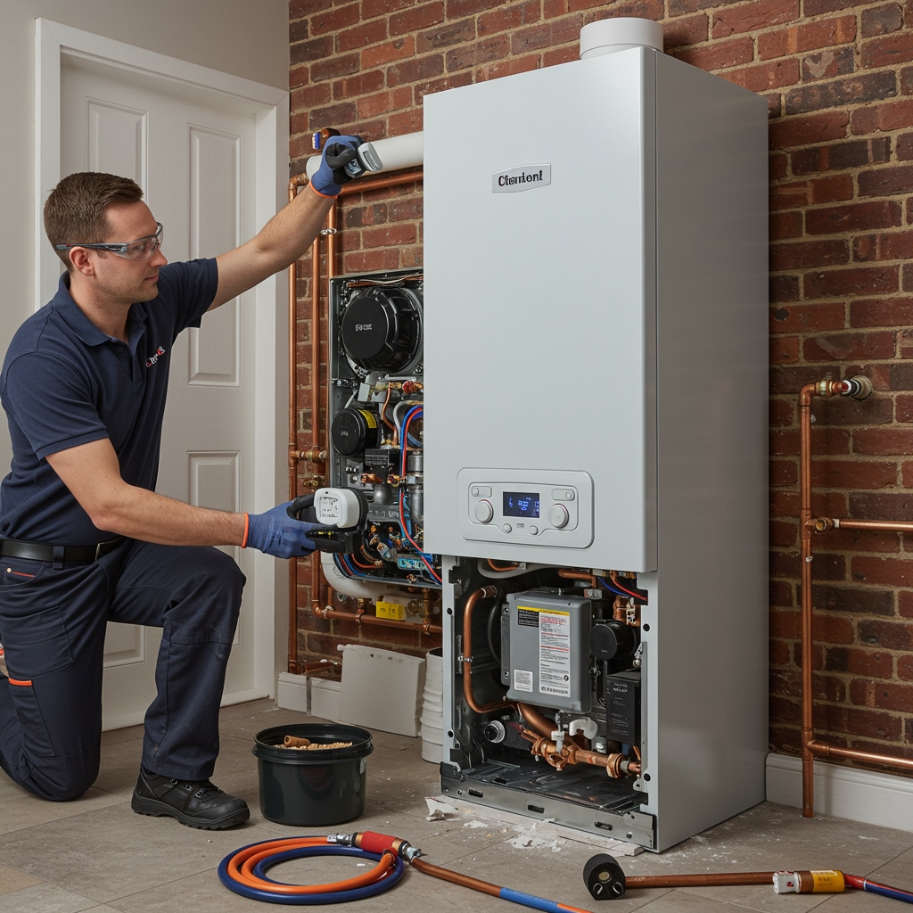 Professional energy assessor conducting ECO4 eligibility check — Who Qualifies for a Boiler Grant in 2025: Complete UK Eligibility Guide fo…