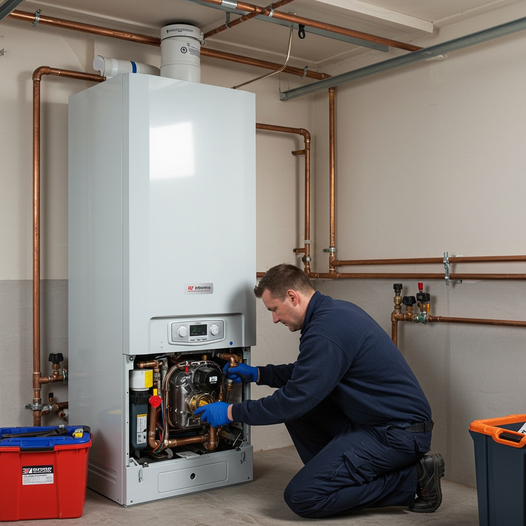 Professional energy assessor conducting ECO4 eligibility check — Universal Credit Free Boiler Eligibility: Complete Guide to ECO4 Qualifica…