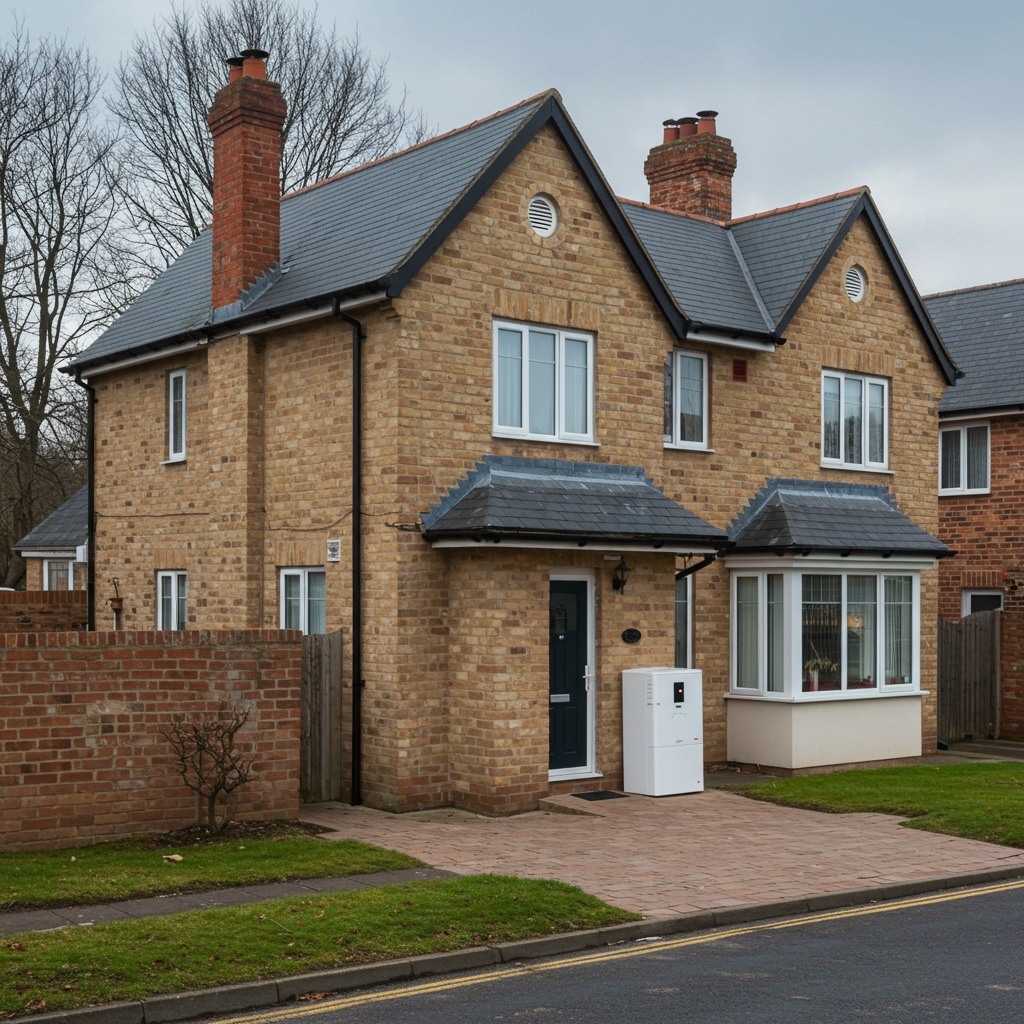 Government-funded energy efficiency improvements being installed in UK property - How does the free boiler scheme work: MCS certification…